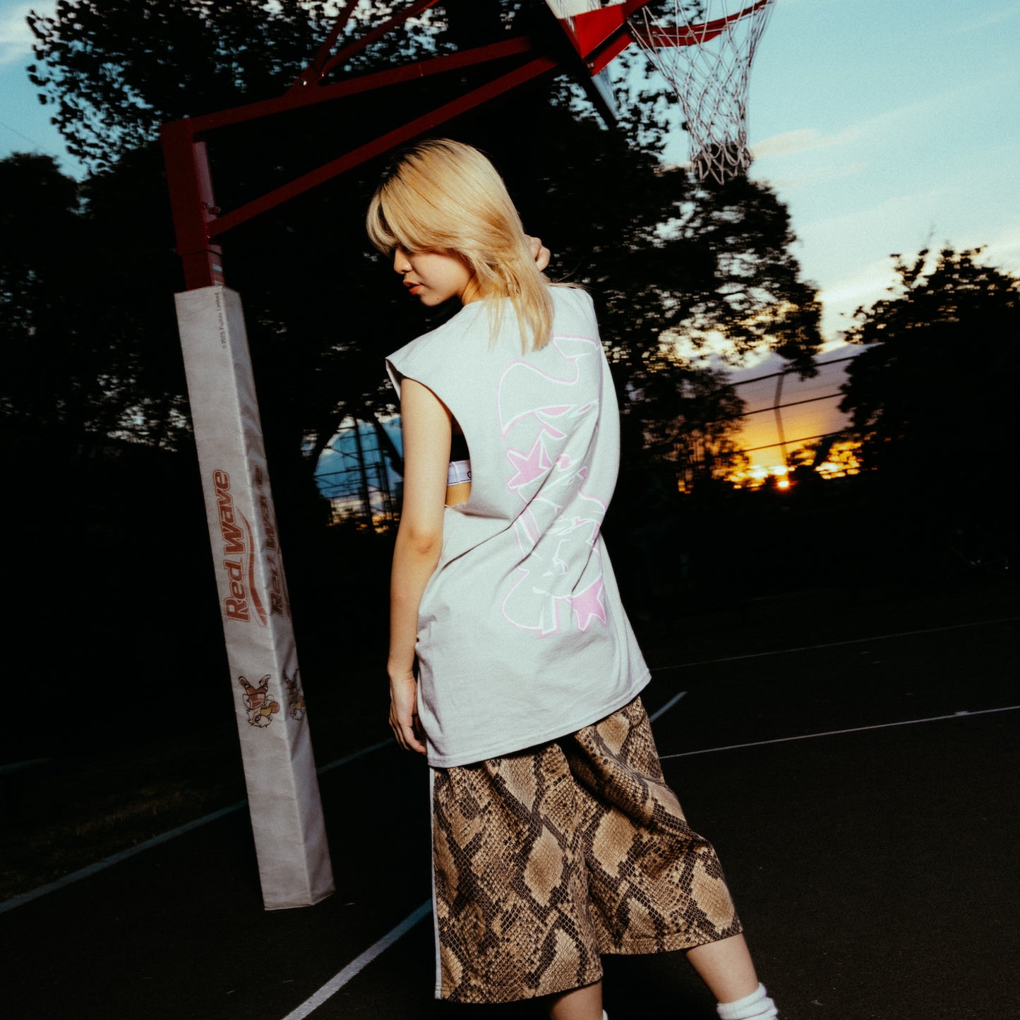 GM LOGO CUT OFF TEE